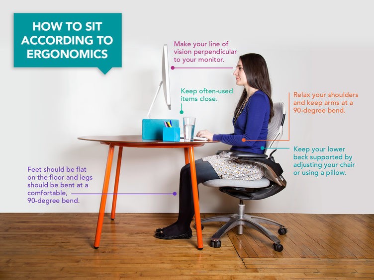 Laptop And External Monitor Setup: how to sit according to ergonomics