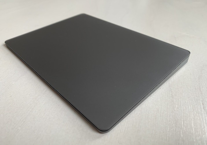 Ergonomic input device: apple magick trackpad