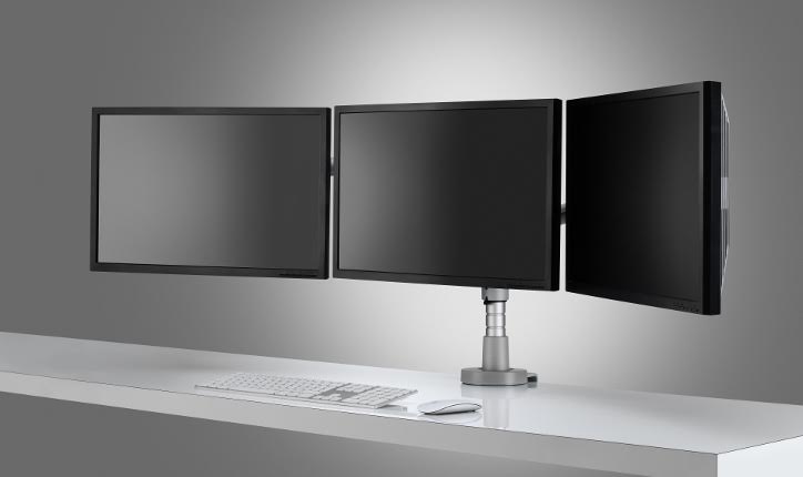 Monitors configuration: 3 monitors setup