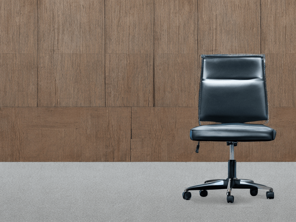 armless office chair